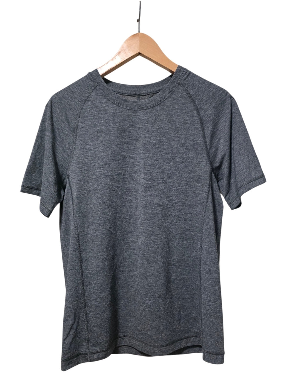 Lululemon Mens Heathered Grey Protean Short Sleeve Tee